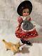 Madame Alexander WALES WELSH GIRL 8 DOLL With STUFFED Corgi Dog HTF RARE