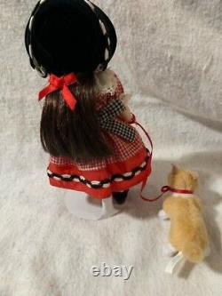 Madame Alexander WALES WELSH GIRL 8 DOLL With STUFFED Corgi Dog HTF RARE