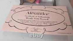 Madame Alexander Wendy Visits Roswell 65635 8 Doll With Box, Accessories, COA