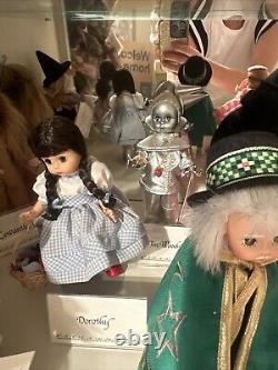 Madame Alexander Wizard of Oz doll set (sold Individually As Well) With Stands