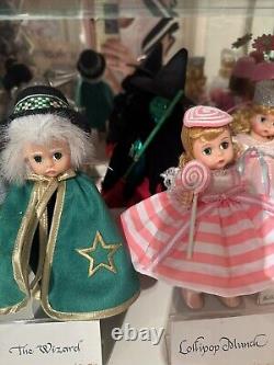 Madame Alexander Wizard of Oz doll set (sold Individually As Well) With Stands