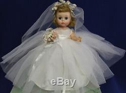 Madame Alexander-kins 1957 BRIDE Doll withBox TERRIFIC