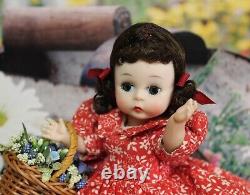 Madame Alexander kins Doll Vintage ADORABLE withBasket