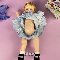 Madame Alexander-kins Doll Wendy Play Dress BKW #355 tagged pigtails 1962