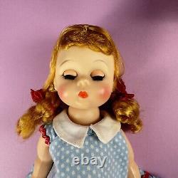 Madame Alexander-kins Doll Wendy Play Dress BKW #355 tagged pigtails 1962