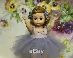 Madame Alexander-kins SLW Blonde 1955 Doll Tagged Ballerina Outfit DELIGHTFUL