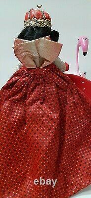 Madame Alexander's 1992 Rare Queen of Hearts Flamingo Hedgehog & Crochet Set COA