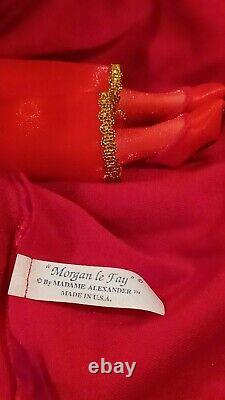 Madame Alexander's 1995 Morgan Le Fay 10 inch Cissette COA #348/500 Box #79537
