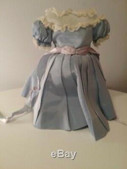 Madame Alexander vintage doll Polly Pigtails 1940s Maggie face 14 tagged dress