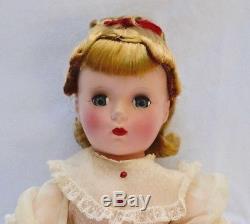 Madame Alexander-vintage-hard-plastic-little-women Amy Doll W Box & Curler-box