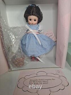 Madame alexander 8 inch doll dorothy with toto 46360 wizard of oz
