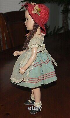 Margaret O'Brien Madame Alexander Doll 17.75 Vintage
