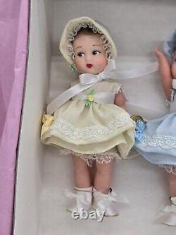 NEW IN BOX MADAME ALEXANDER COMPLETE DIONNE QUINTUPLET DOLLS With COROUSEL