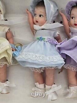 NEW IN BOX MADAME ALEXANDER COMPLETE DIONNE QUINTUPLET DOLLS With COROUSEL