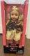 NIB Isaac Mizrahi Madame Alexander 18 Doll Blonde Hair Blue Eyes Gold Dress