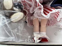 NIB Madame Alexander American Girl Wendy Doll and Teddy Bear 8 Inch #35601