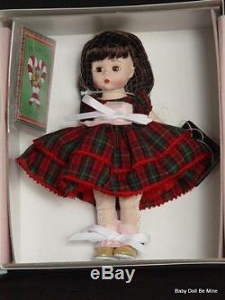New Madame Alexander 90 Years of Christmas Wishes 8 Inch Girl Doll
