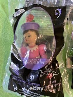OLLIERV Lot Of 6 Wizard Of Oz Happy Meal Dolls By Madam Alexander 2008 NEW McD's