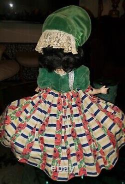 PRISTINE 14 Composition Madame Alexander Scarlett O'Hara Doll Vintage GWTW