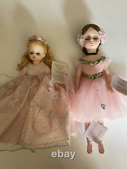 Pair Of Large Madame Alexander dolls. Cinderella And Ballerina Elise