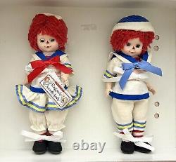 Perfect Madame Alexander 8 Doll, Ships Ahoy Raggedy Ann & Andy Set 49970, NIOB