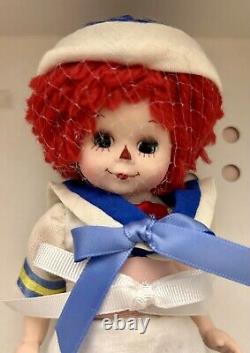 Perfect Madame Alexander 8 Doll, Ships Ahoy Raggedy Ann & Andy Set 49970, NIOB