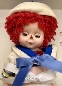 Perfect Madame Alexander 8 Doll, Ships Ahoy Raggedy Ann & Andy Set 49970, NIOB