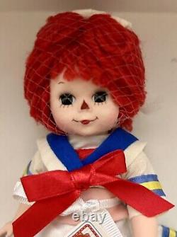 Perfect Madame Alexander 8 Doll, Ships Ahoy Raggedy Ann & Andy Set 49970, NIOB