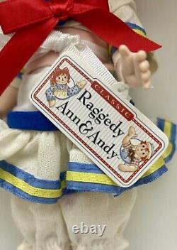 Perfect Madame Alexander 8 Doll, Ships Ahoy Raggedy Ann & Andy Set 49970, NIOB