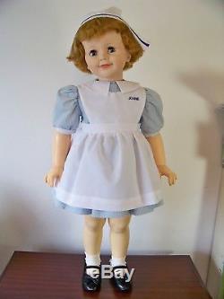 RARE 1959 Madame Alexander Nurse Joanie 35 playpal doll in custom repro outfit