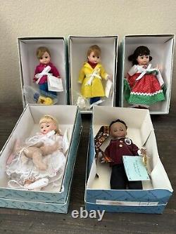 RARE 5 Madame Alexander 8 Dolls NEW Boys Choir Mexico Pop Snap Star Light