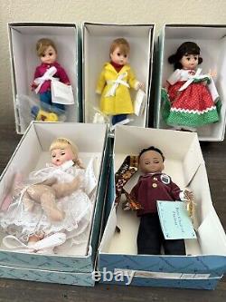 RARE 5 Madame Alexander 8 Dolls NEW Boys Choir Mexico Pop Snap Star Light