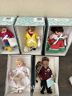 RARE 5 Madame Alexander 8 Dolls NEW Boys Choir Mexico Pop Snap Star Light