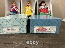 RARE 5 Madame Alexander 8 Dolls NEW Boys Choir Mexico Pop Snap Star Light