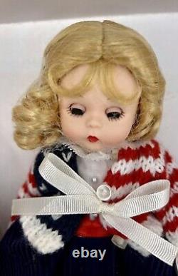 RARE Madame Alexander 8 Doll, All American Wendy, NIOB withTag, COA & Reg Cards