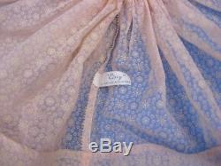RARE VINTAGE 1957 CISSY Doll TAGGED Pink DRESS by Madame Alexander