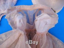 RARE VINTAGE 1957 CISSY Doll TAGGED Pink DRESS by Madame Alexander