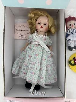 RARE Vintage 2012 Madame Alexander 64585 Marcella and Raggedy Ann 8 Doll READ