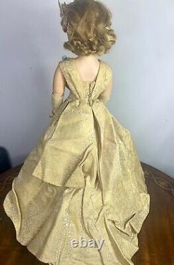 RARE Vintage Madame Alexander 19 Queen Elizabeth Coronation Cissy Doll 1954