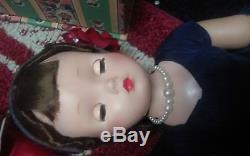 Rare 1950s Vintage 20 Madame Alexander brunette Cissy doll