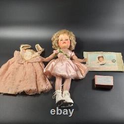 Rare 1951 Madame Alexander SONJA HENIE Doll Original 15 Inch Vinyl & HP