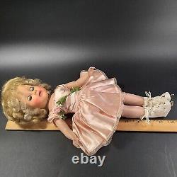 Rare 1951 Madame Alexander SONJA HENIE Doll Original 15 Inch Vinyl & HP