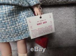 Rare 1967 Madame Alexander Nancy Drew Doll Mib Glasses Purse Camera Tag 12 1264