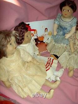 Rare, Alexander c1930s, all cloth 16Little Women doll