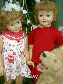 Rare MIB 1959 vintage, lb'd. Flirty Madame Alexander BETTY doll 30 playpal size