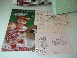 Rare New Madame Alexander Wendy Loves Rudolph The Red Nosed Reindeer 32/500 Made