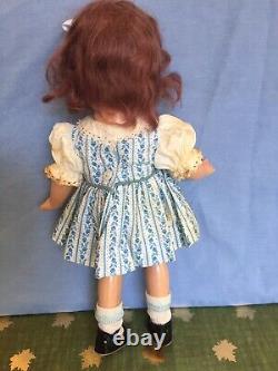 Rare Vintage 1937 Jane Withers 13 Composition Doll By Madame Alexander