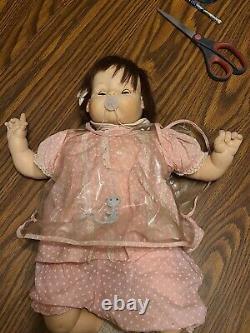 Rare Vintage 1962 Madame Alexander KITTEN KRIES 18 Baby Doll in Tagged Outfit