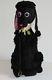 Rare Vintage Large Madame Alexander Black Poodle Plush Toy Doll Figurine Male 16
