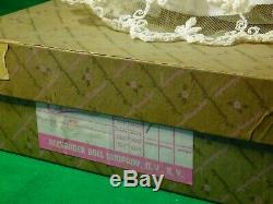 Rare/htf Xclnt Madame Alexander Vintage Cissette Bride #876 1958 Tag/orignal Box